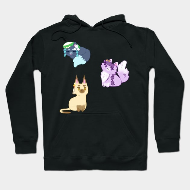 archon kitties Hoodie by casserolestan